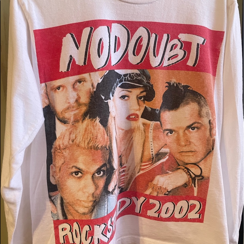 No Doubt/ Garbage vintage Concert 2002 Shirt